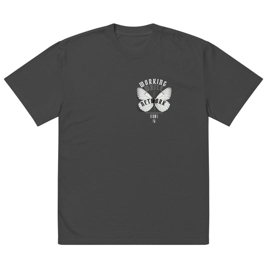 WWIN "Working Butterfly" Oversized Faded Unisex T-shirt